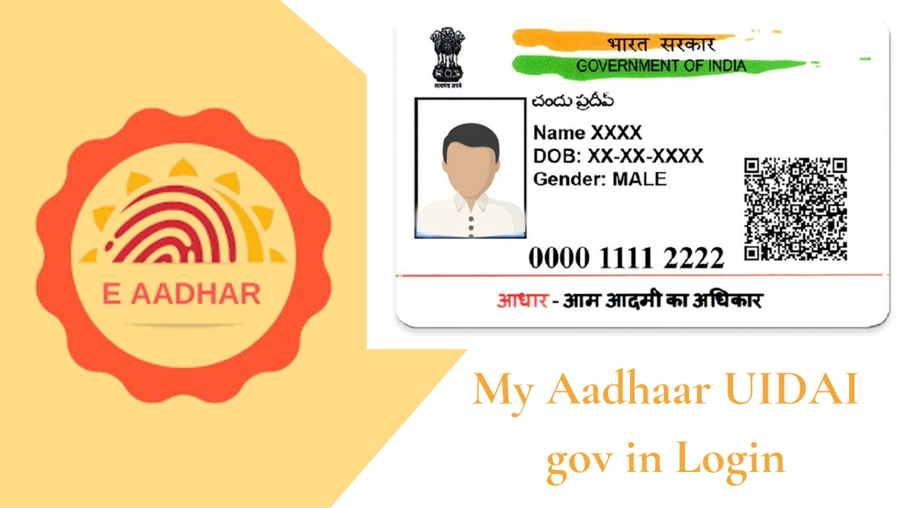 My Aadhaar UIDAI gov in Login