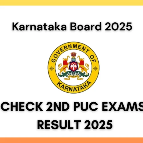 when 2nd puc result 2025?