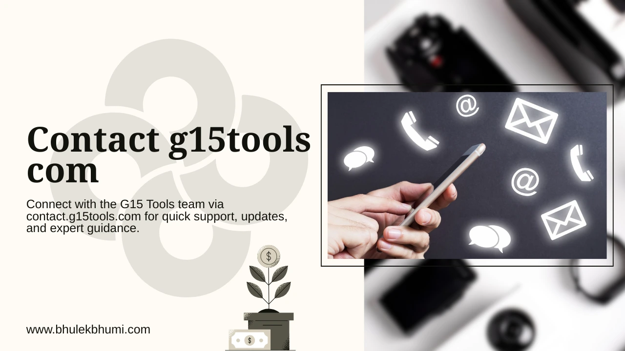contact g15tools com