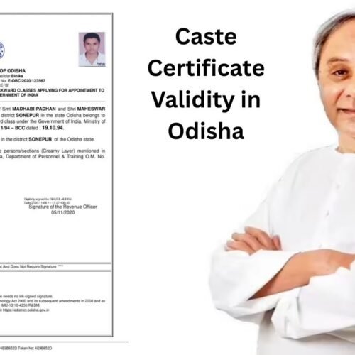Caste Certificate Validity in Odisha