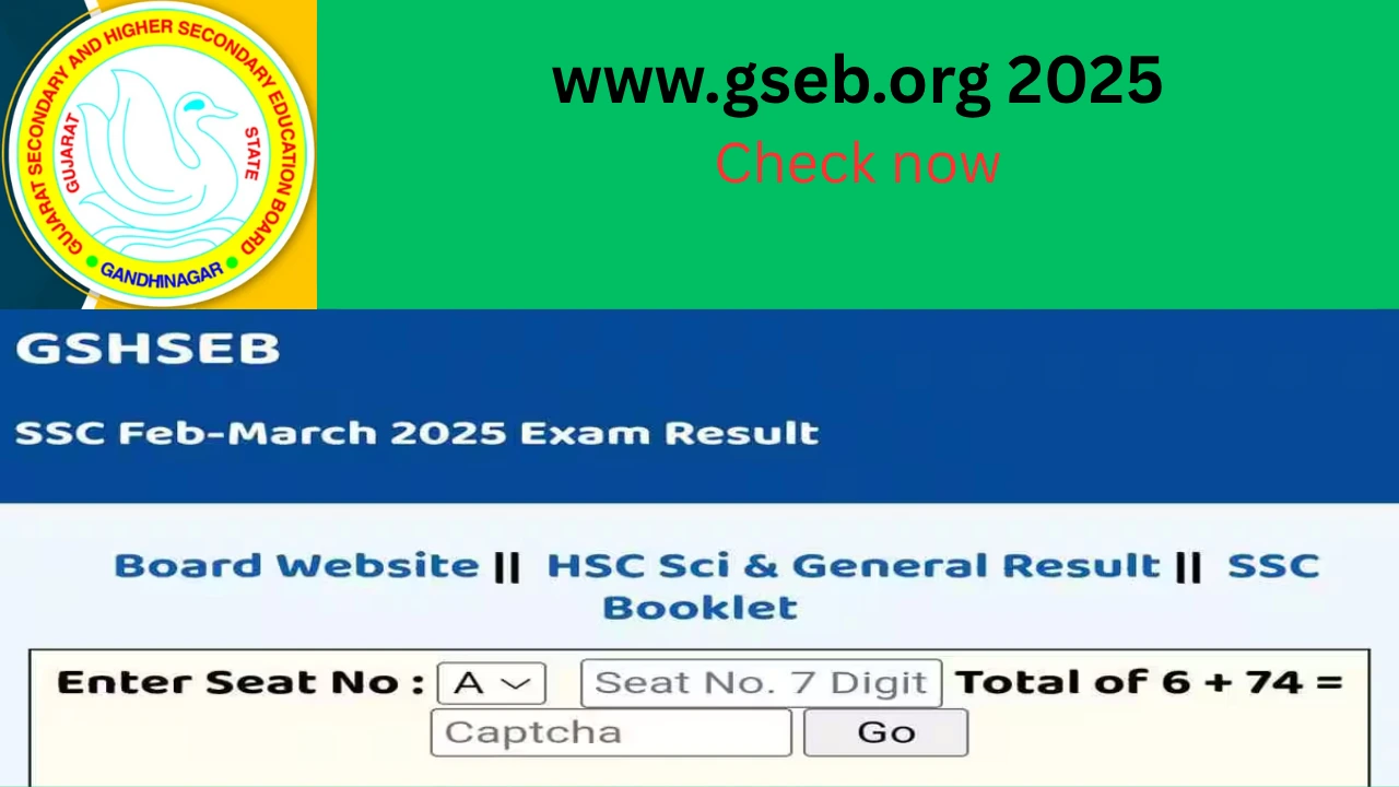 www.gseb.org 2025